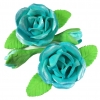Róża zestaw R2(niebieski ciemny) Średnica róży:6cm