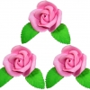 Róża zestaw R3(różowy ciemny) Średnica róży:5,5cm