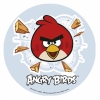 Opłatek na tort Angry Birds-1. Średnica:21cm